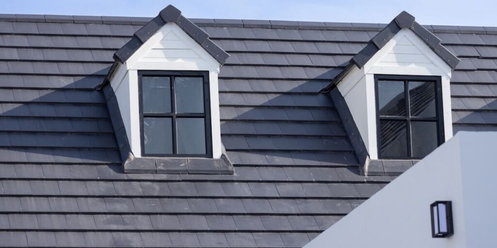Synthetic slate roof by IBC Roofing Richmond