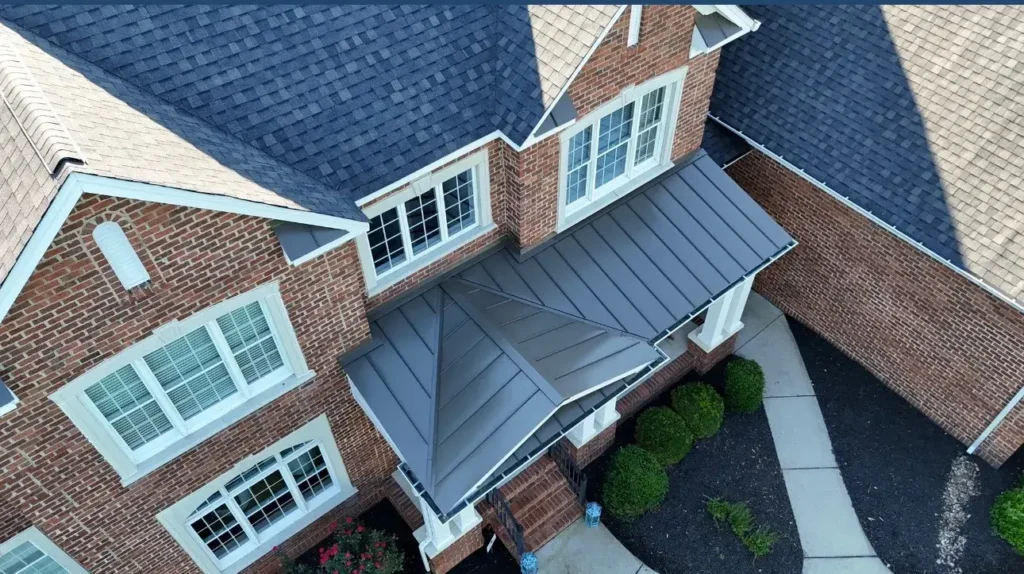 Richmond shingle and metal roof